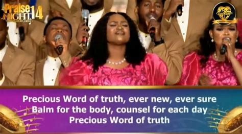 PRECIOUS WORD OF TRUTH BY SYLVIA AND LOVEWORLD SINGERS MP3 LYRICS