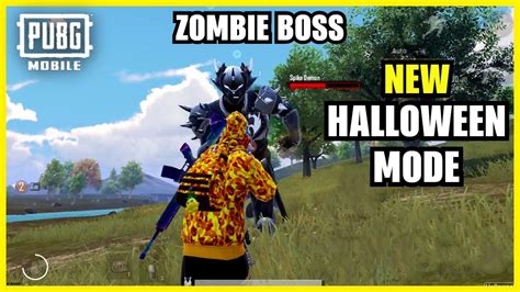 Pubg Mobile New Update New Zombie Boss Secret Loot Halloweek Mode