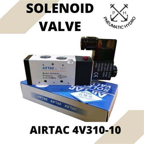 Jual Selenoid Valve Way Single Airtac V Coil Ac