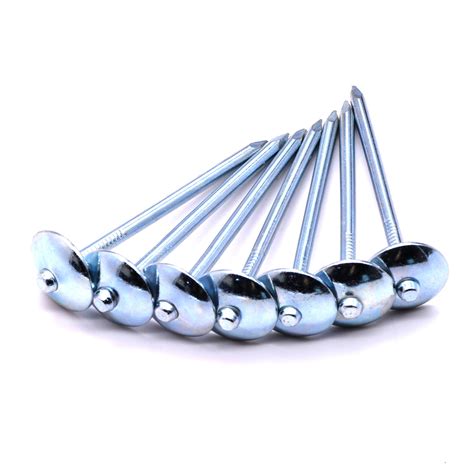 China Bwg X Inch Galvanized Umbrella Head Roofing Nails Factory And