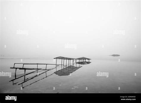 The Dead Sea Shore From The Israeli Side Stock Photo Alamy