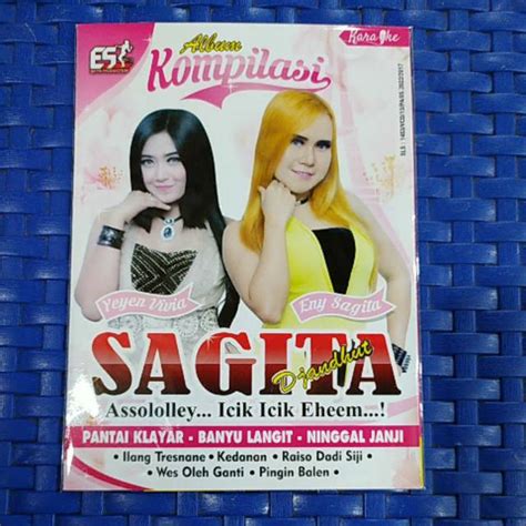 Jual Kaset Vcd Dvd Original Karaoke Sagita Album Kompilasi Shopee