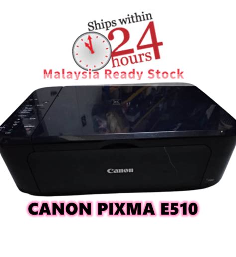 Canon Pixma E500 E510 All In One Printer Second Hand Lazada