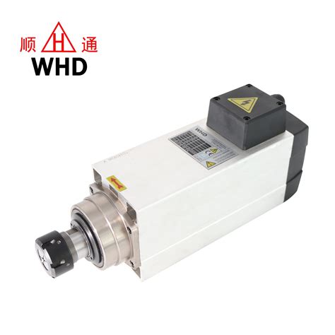 Air Cooled Square Cnc Spindle Motor Kw Er For Wood Working