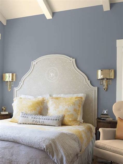 Slate Blue And Gray Bedroom Walls Design Corral