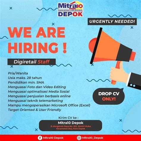 Lowongan Mitra Depok Atmago