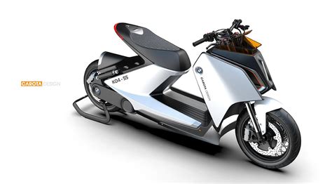 Carota Design Brings The Design Of Futuristic Bmw Scooter K