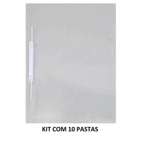 Pasta Pl Stica Grampo Trilho Romeu E Julieta Cristal Kit