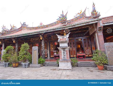 Temple Taiwan Entrance Stock Image Image Of Asia Travel 9980845