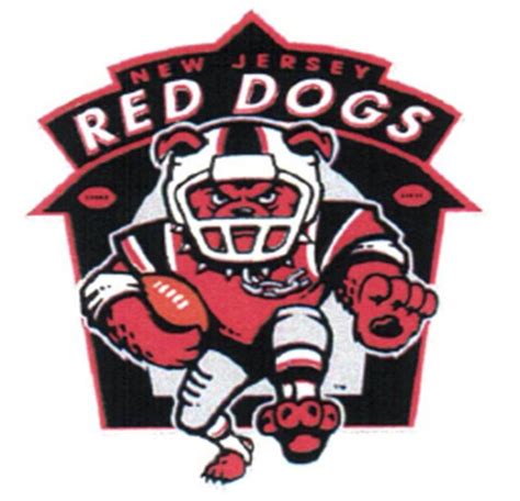 New Jersey Red Dogs | Arena football, Football team logos, Sports team ...