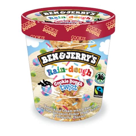 Benandjerrys Rain Dough Cookie Dough T 465ml Meny No