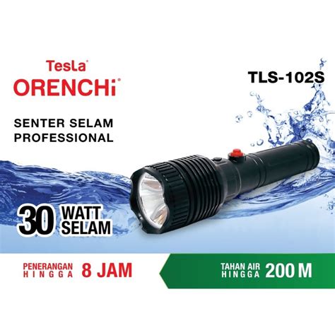 Jual Senter Selam Profesional Tesla Orenchi Tls S Watt Shopee