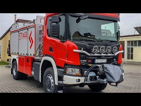 Alarmowo SRt Scania P450 PS Szczęśniak 571 E 44 JRG PSP Zduńska Wola do