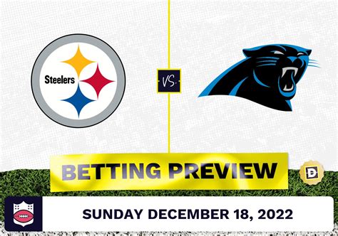 Steelers vs. Panthers Week 15 Prediction and Odds - Dec 18, 2022