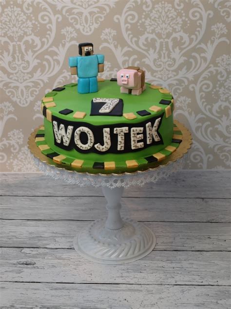 Moje S Odko Ci Pozna Torty Ciasta I Ciasteczka Tort Minecraft