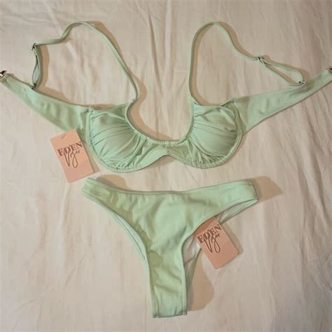 Swim Eden Vigor Mint Green Bikini Set Poshmark