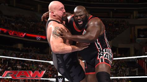 Mark Henry Vs Big Show Raw June 29 2015 YouTube