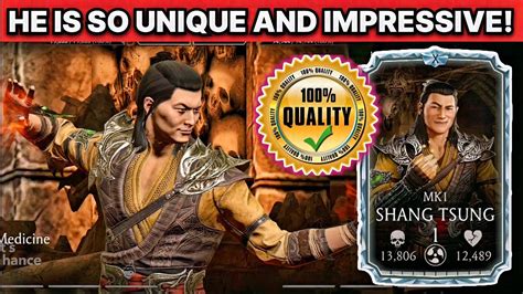 Mk1 Shang Tsung Is Great Mk Mobile Mk1 Shang Tsung Gameplay YouTube