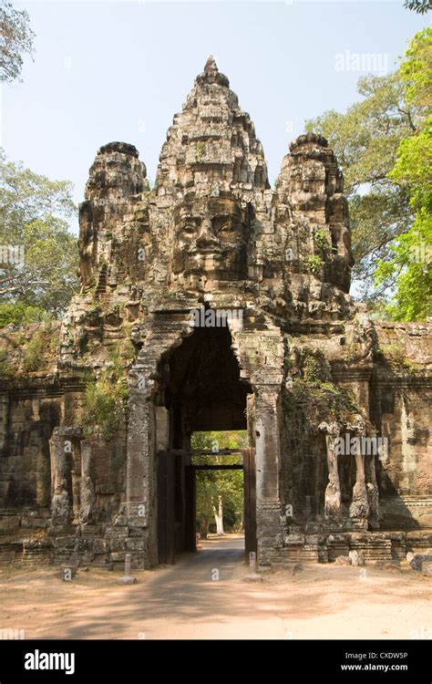 East Gate, Angkor Thom, Angkor Archaeological Park, UNESCO World ...