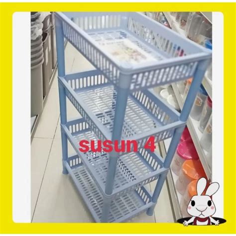 Jual Rak Plastik Serbaguna Besar Susun Basic Home Member Of Lion