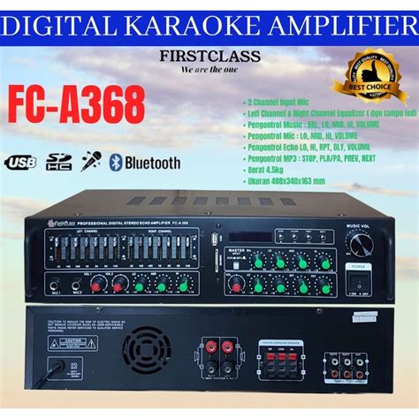 Jual Amplifier Firstclass A Ampli Fc A Original Firstclass