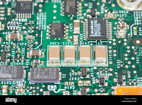 Laptop Circuit Board Mother Board Stock Photo Alamy