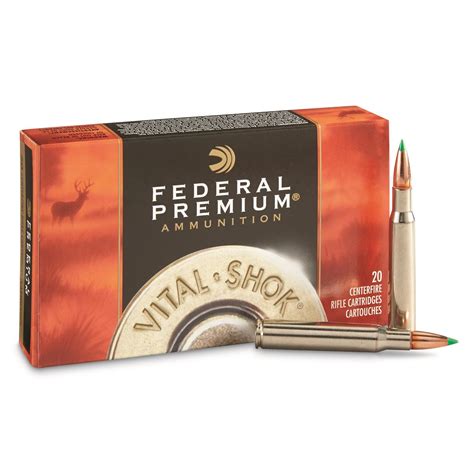 Federal Premium Centerfire Nosler Ballistic Tip Springfield