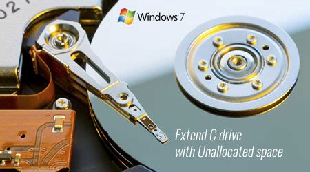 Guide To Extend C Drive With Unallocated Space In Windows 7