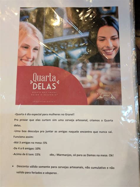 Carta del pub y bar Armazém e Botequim Granel Niterói R Ver Duque