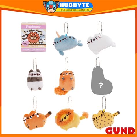 Gund Pusheen Surprise Plush Series 7 Pusheenimals Shopee Philippines