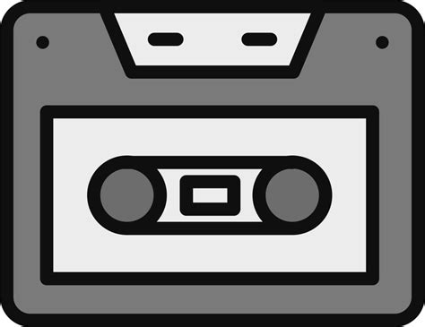 Cassette Vector Icon 19812747 Vector Art At Vecteezy