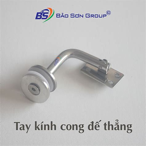tay kinh cong de thang inox bao son group