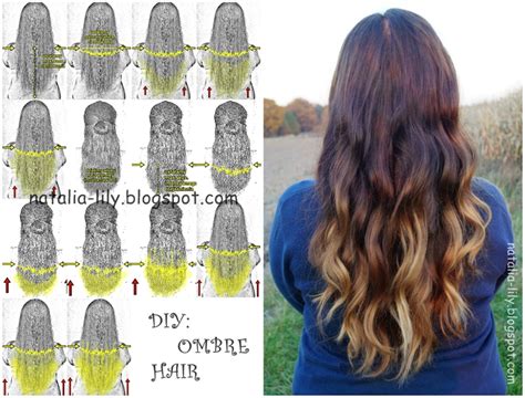 natalia lily Beauty Blog DIY Jak zrobić ombre hair krok po kroku za