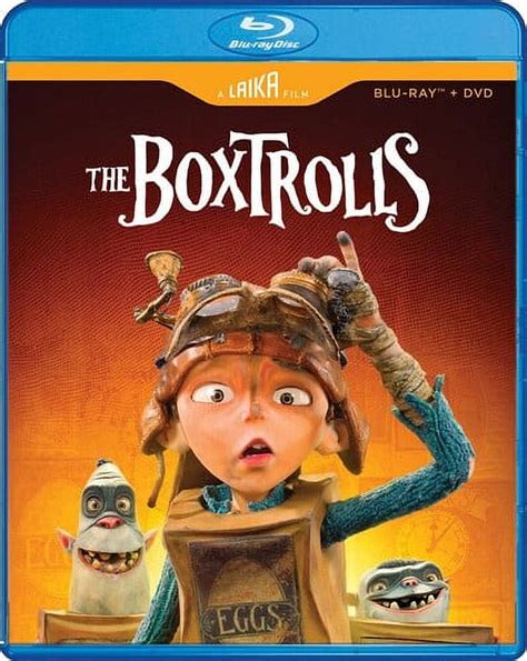 The Boxtrolls Laika Studios Edition Blu Ray DVD Walmart