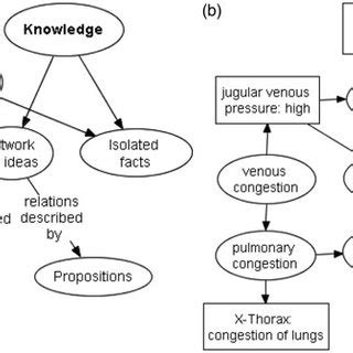 (a) Concept map with a hierarchical structure in which ideas with... | Download Scientific Diagram