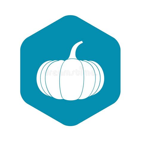 Icono Maduro De La Calabaza Estilo Simple Ilustraci N Del Vector