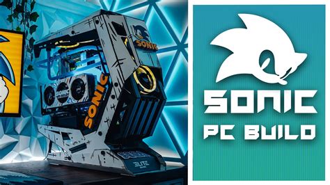 Sonic Pc Build With D Printed Gpu Cover Youtube