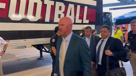 South Carolina Football Arrives For Matchup Against Texas A M The State