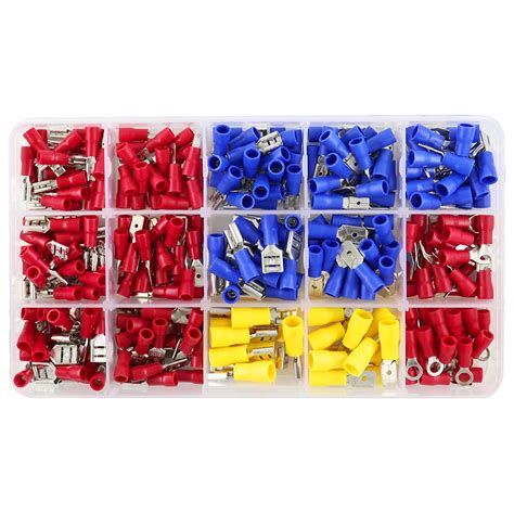 Cable Lugs Crimp Connector Set Electrical Lugs Connectors 280pcs