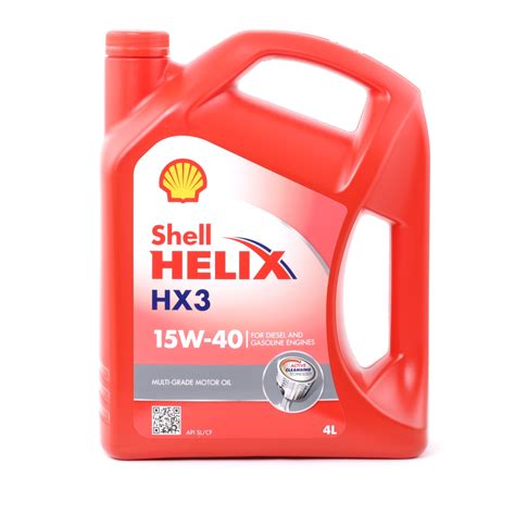 Motorolja Shell Helix Hx3 550039926 15w 40 4l Mineralolja — Köp Nu