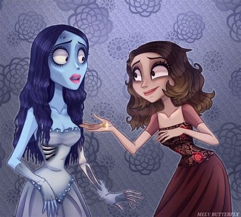 Emily X Victoria El Cadaver De La Novia Arte De Tim Burton Arte De