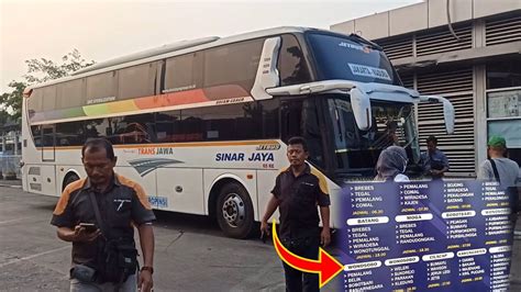 Jadwal Baru Sinar Jaya Terminal Tanjung Priok Pagi Siang Malam Youtube