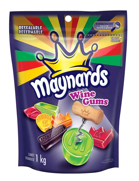 Maynards Wine Gums 1kg353 Oz Imported From Canada Caffeine Cams Coffee And Candy Company Inc