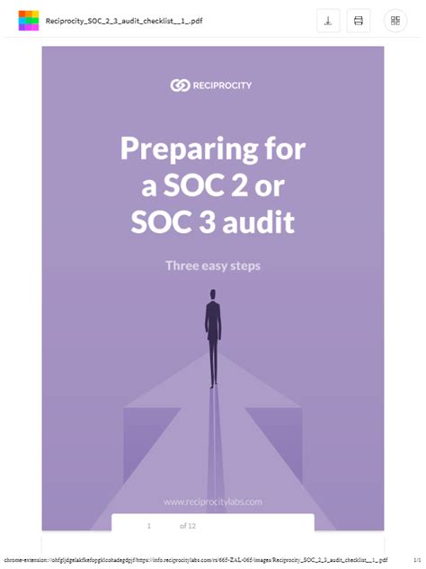 Audit Checklist For Soc Or Soc Audit Cybersmart Writing