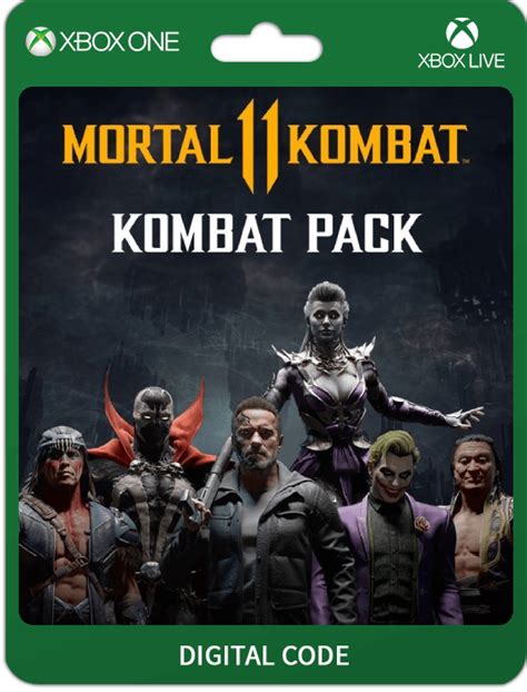 Mortal Kombat 11 Kombat Pack Dlc Dlc Digital For Xone Xbox One S Xone X Xsx Xss