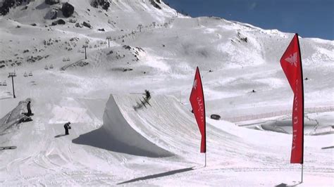 Val Disère Snowpark War Ready Youtube