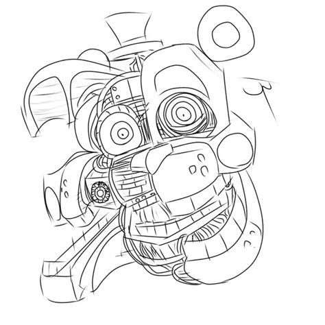 Funtime Freddy Coloring Pages