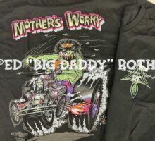 Rat Fink Glow In The Dark Mother S Worry T Shirt Ed Roth S Rat Fink