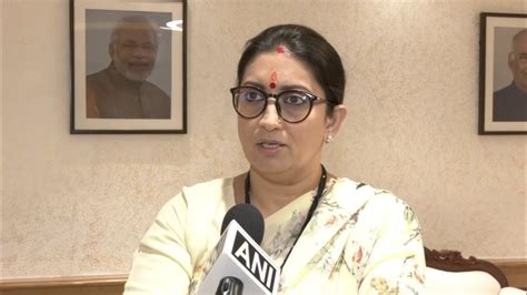 Manipur Cm Has Assured Of Strict Action Smriti Irani On Video Of Women