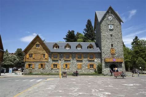 Prints Of Bariloche Alpine Style Centro Civico Building Bariloche